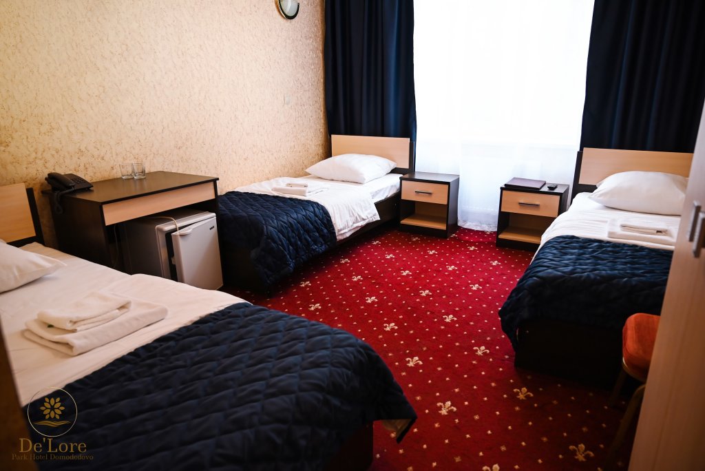 Трёхместный номер Standard De`Lore Park Hotel Domodedovo