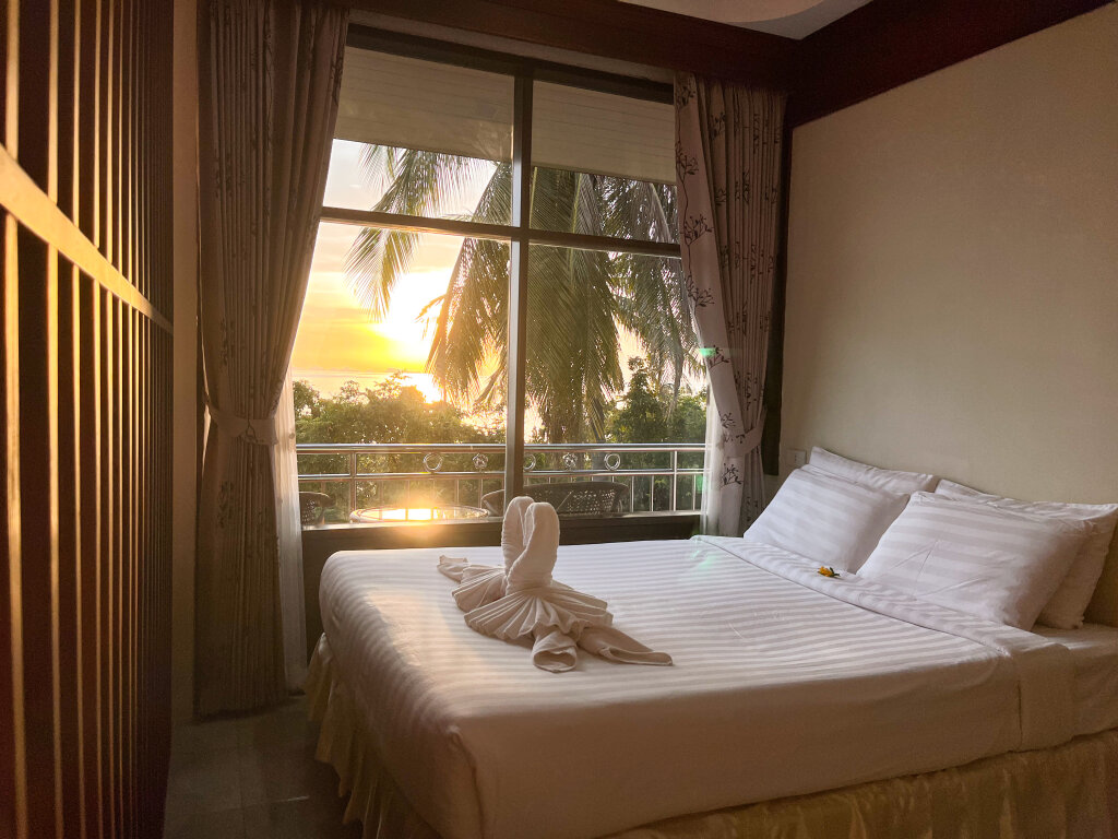 Вилла с красивым видом из окна Отель Golden Hill Resort