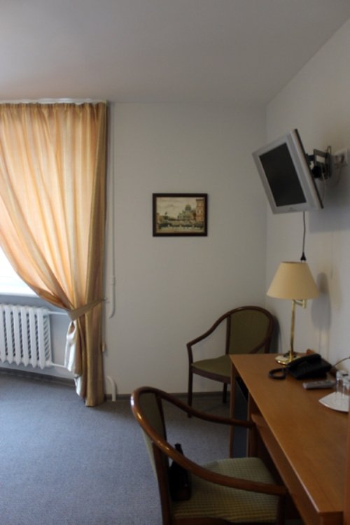 Двухместный номер для гостей с ограниченными возможностями с видом на город Гостиница Алиот