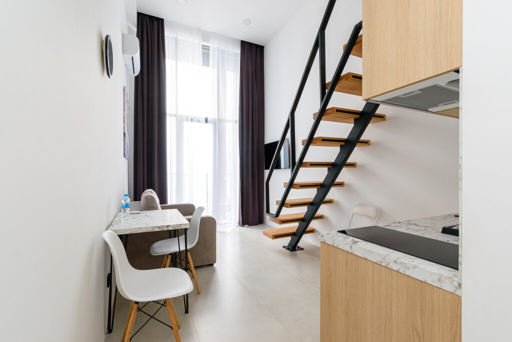 Apartamento dúplex con balcón y con vista al mar Lissabon Neolit Apart Hotel