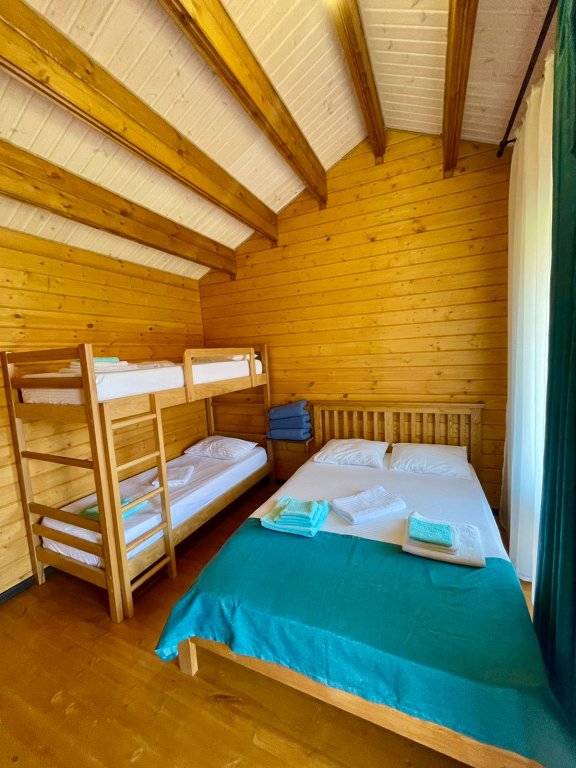 Classic Quadruple room with view Kaktus Recreation Camp