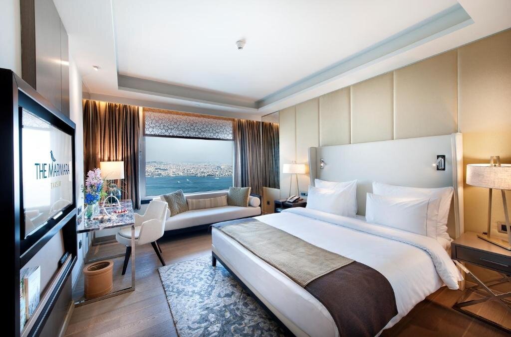 Habitación doble De lujo con vista Hotel The Marmara Taksim