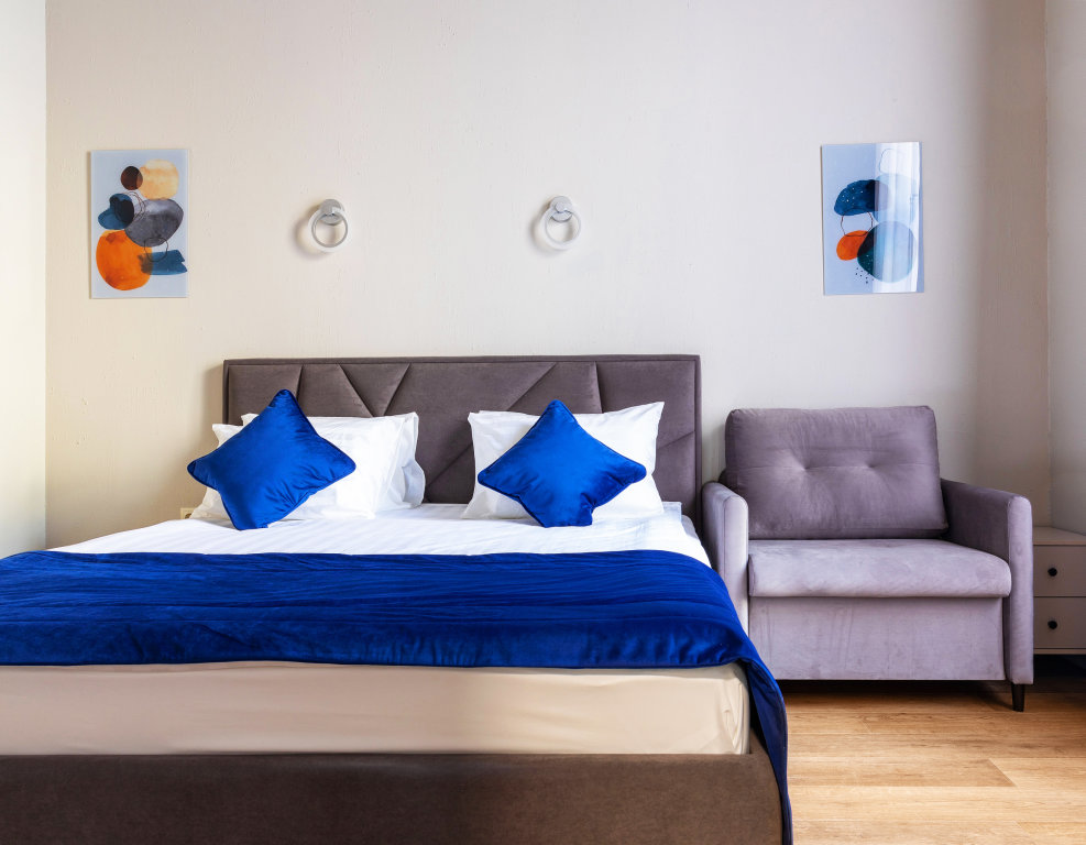 Blue Deluxe Apartment mit Blick auf den Innenhof Solo Mediana Apart-hotel