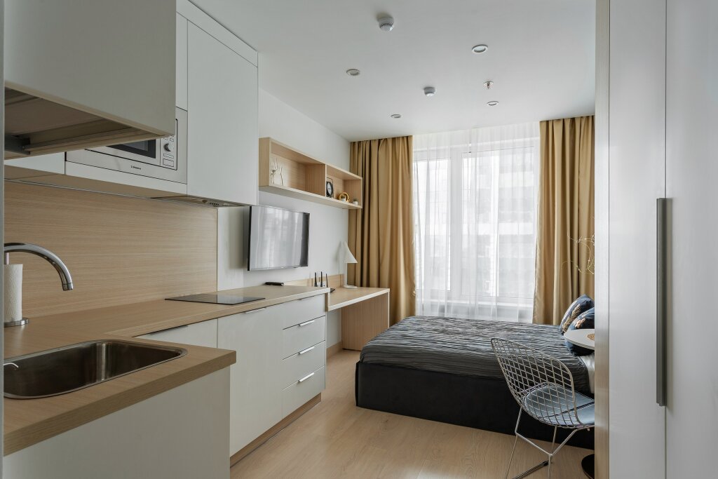 Comfort Double room with view Apartments Vdnkh Botanicheskiy Sad Apart-Hotel