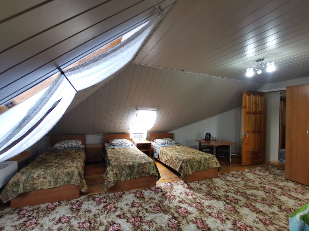 Cama en dormitorio compartido (dormitorio compartido masculino) con balcón y con vista Ellis Hostel