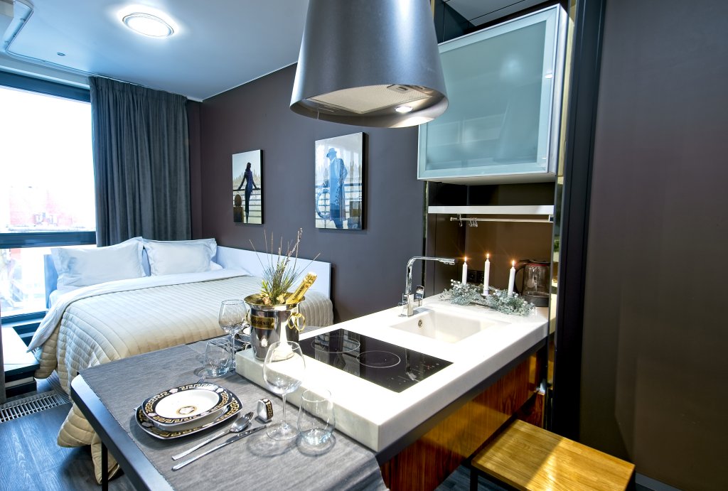 Premium Doppel Apartment mit Balkon und mit Stadtblick Elite Apartments