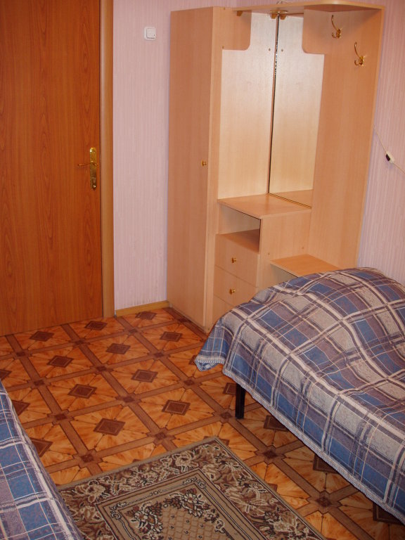 Кровать в общем номере Гостиница Гавань