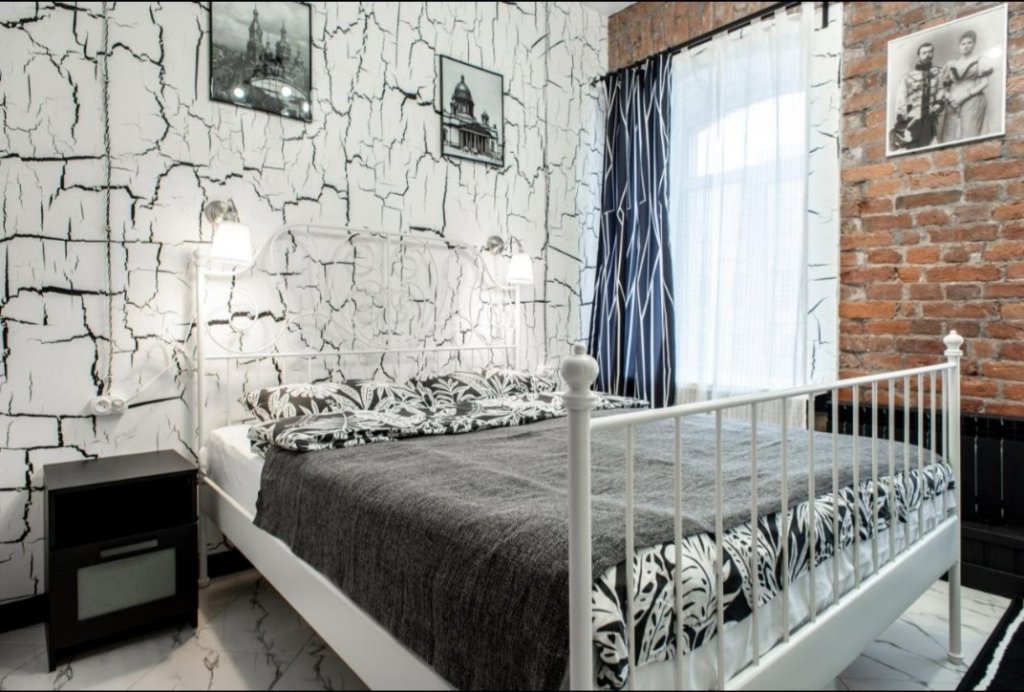 Apartment 1 Schlafzimmer mit Blick Black & White Na 1-Y Krasnoarmeyskoy Apart-hotel
