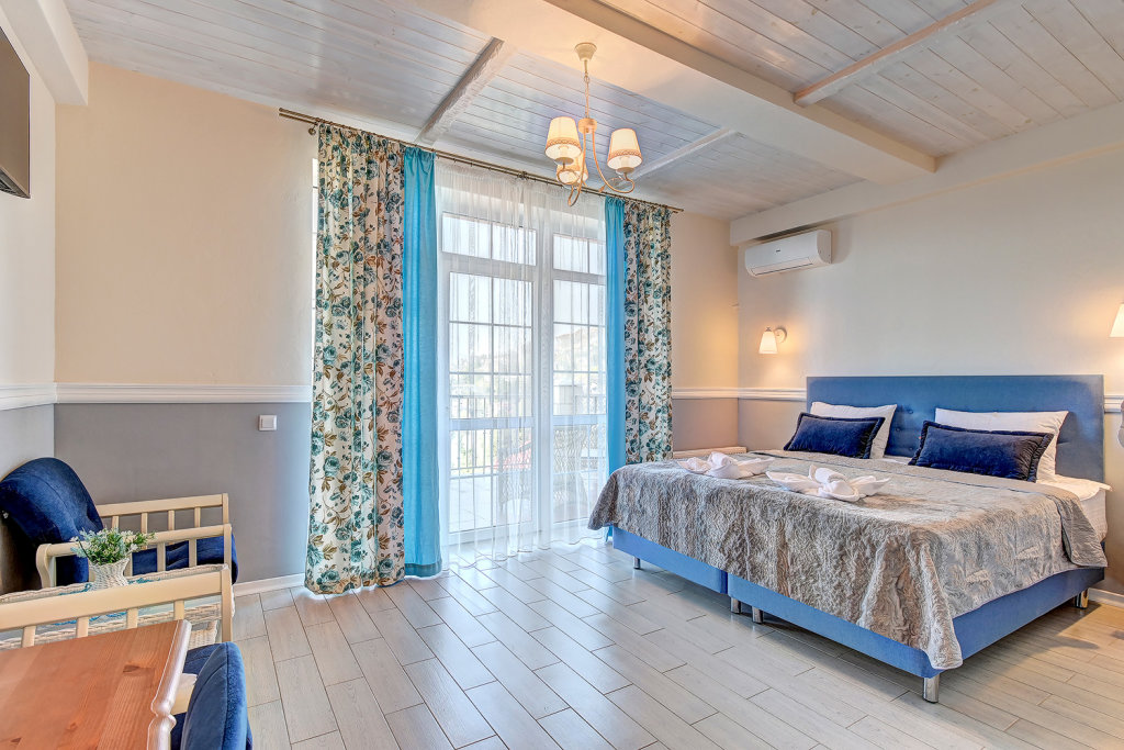 Deluxe double chambre avec balcon et Avec vue Florans Guest House