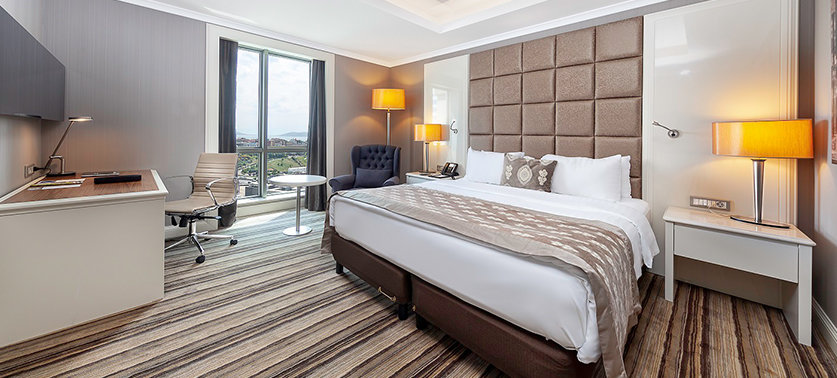 Deluxe Double room with sea view Dedeman Bostanci Istanbul Hotel & Convention Center