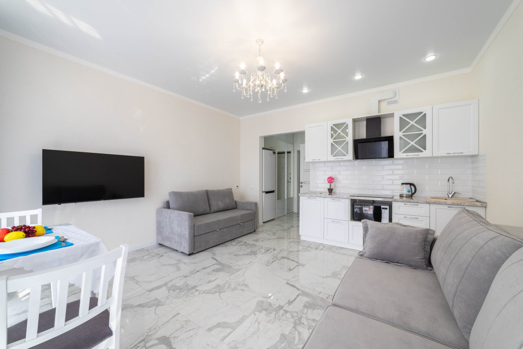 Suite cuádruple con balcón y con vista Deluxe Apartment In Casablanca Complex 29 Flat