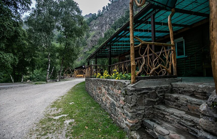 Familie Hütte mit Blick Ekopark Dolina Narzanov Recreation center