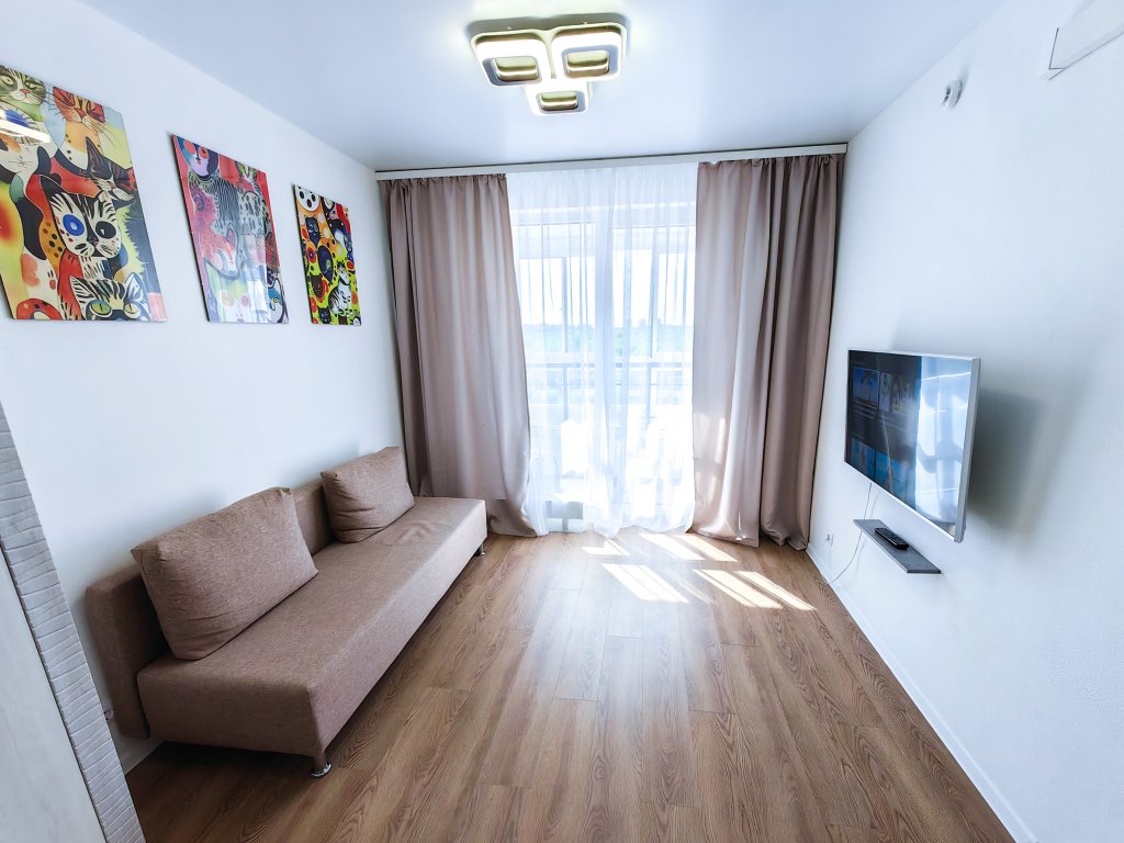 Appartement 2 chambres avec balcon et Avec vue Evrodvushka Vozle Imr Imeni Tsyba Apartments