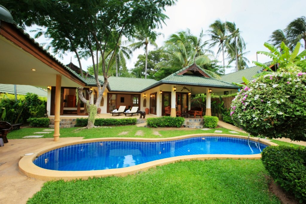 Вилла с 3 комнатами с красивым видом из окна Idyllic Samui Beach Villa Resort