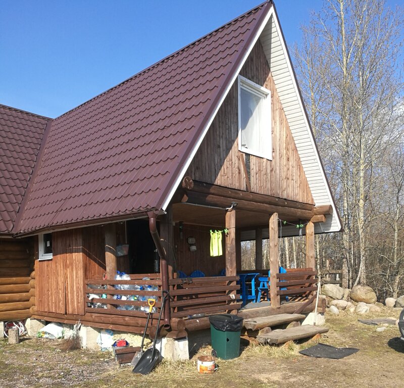 Cottage with balcony and with view Gakkovo More Guest House