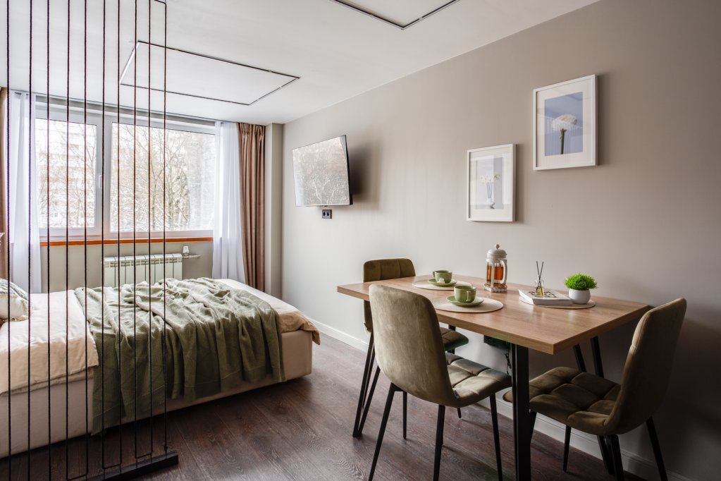 Doppel Suite 1 Schlafzimmer mit Straßenblick Kvartira-Studiya Apartments