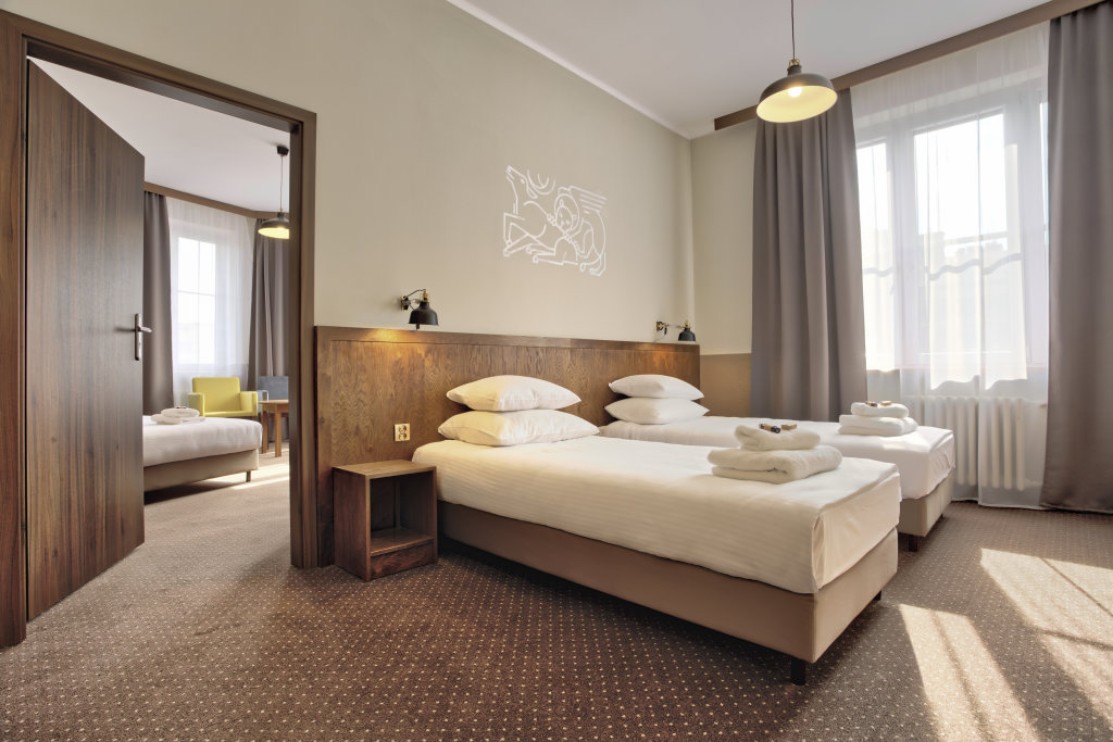 Четырёхместный номер Classic с видом на город Daniel Griffin Aparthotel by Artery Hotels