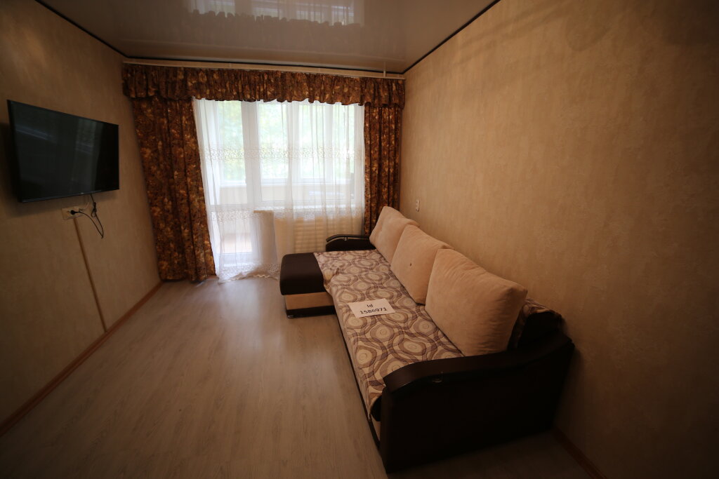 Standard Quadruple room with balcony and with view Mubaryakova 6/1 Apartments Koloss