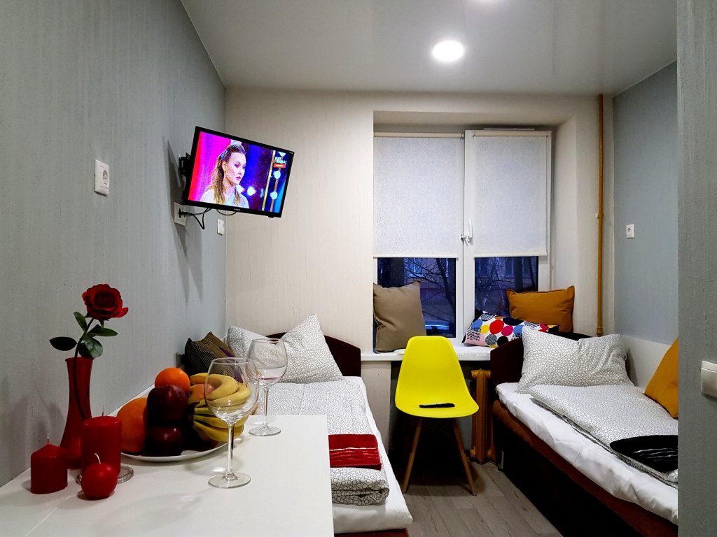 Standard Doppel Zimmer mit Stadtblick KvartiriS Na Oktyabr'skom Pole Apartments