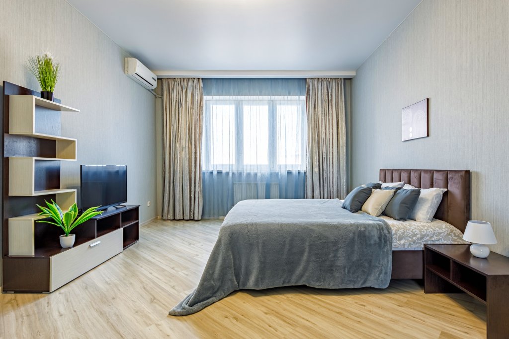 Apartamento doble 1 dormitorio con balcón y con vista a la ciudad V Tsentre Krasnodara Hotel