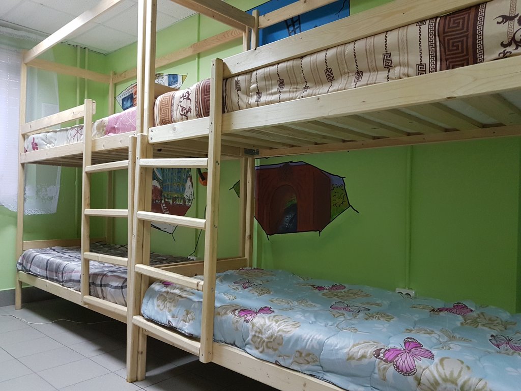 Cama en dormitorio compartido Myakinino Hostel