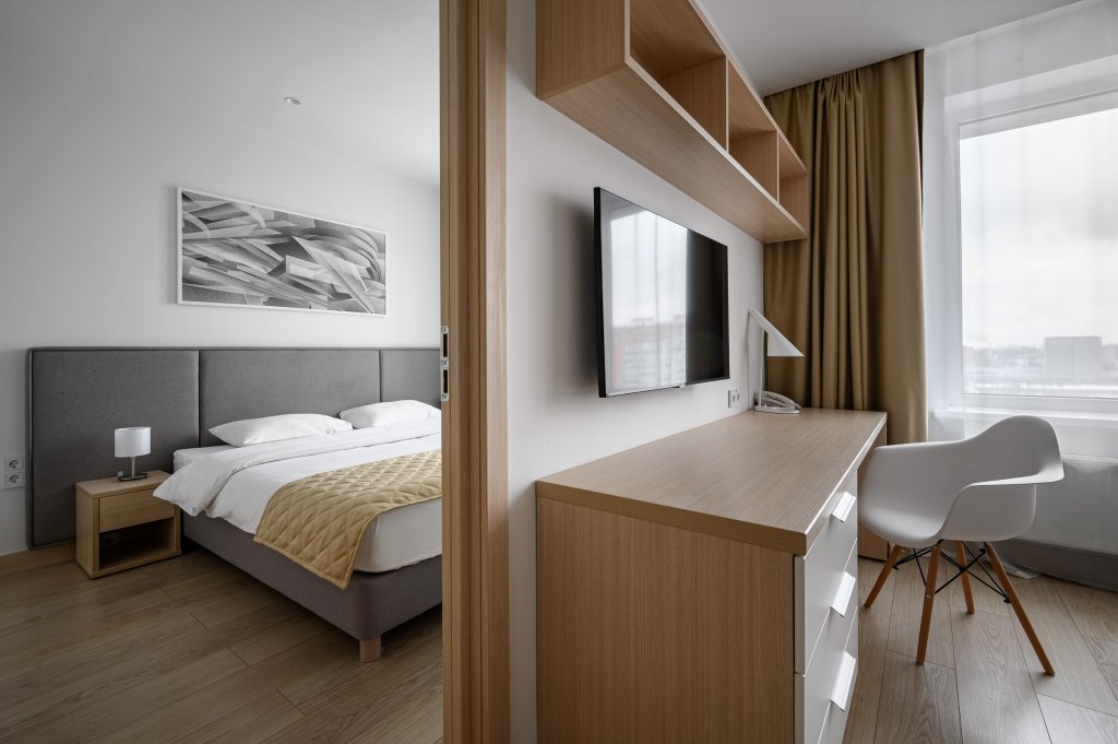 Dreier Junior-Suite 2 Schlafzimmer YE'S Technopark Apart-Hotel