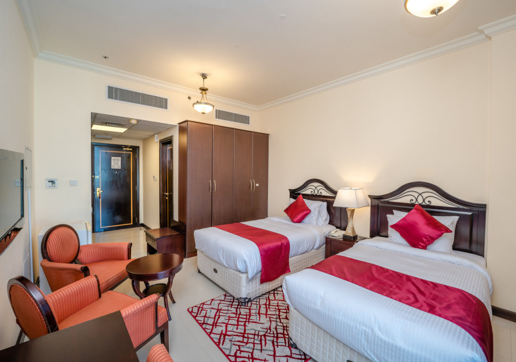 Supérieure double chambre avec balcon et Avec vue City Stay Premium Hotel Apartments