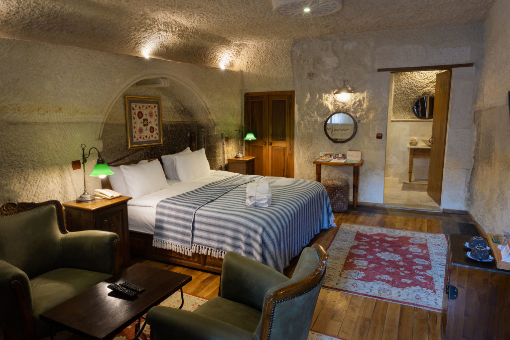 Двухместный номер Tripange Standard Aza Cave Cappadocia Adult Hotel