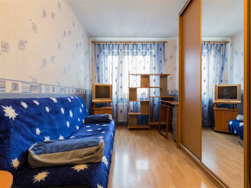 Apartamento 1 dormitorio con balcón y con vista Na Komendantskom Prospekte Apartments