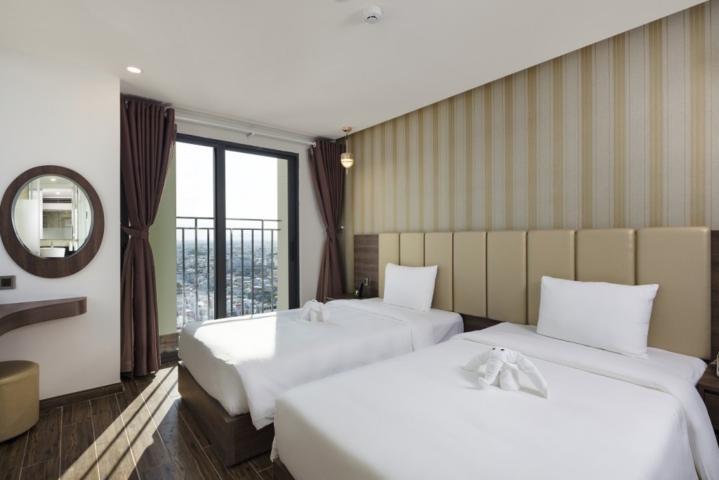 Camera doppia Deluxe con vista sulla città V Hotel Nha Trang