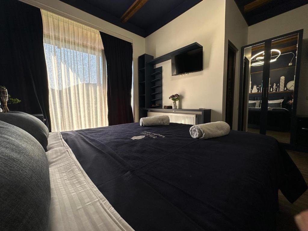 Deluxe famille chambre avec balcon et Vue montagne Pesvebi Design Hotel and cellar