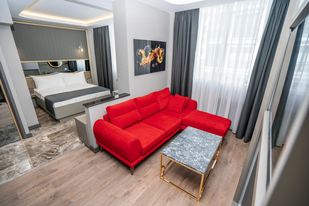 Deluxe Doppel Zimmer mit Blick Boutique hotel 216 ruby suite