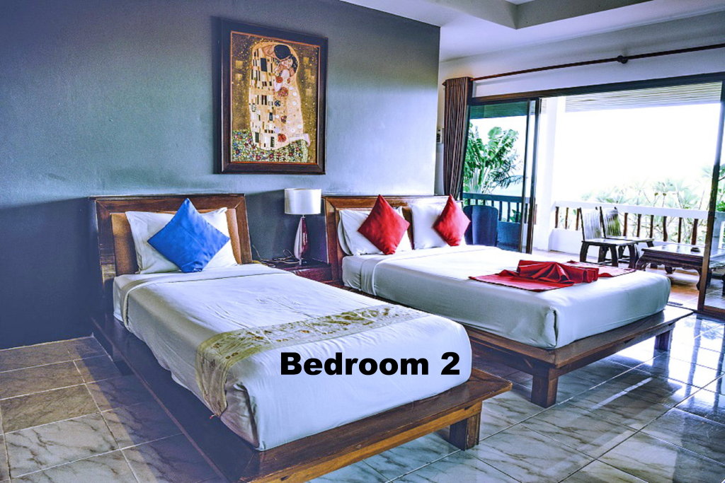 Номер Standard с 2 комнатами с балконом Отель Chaweng Bayview Resort