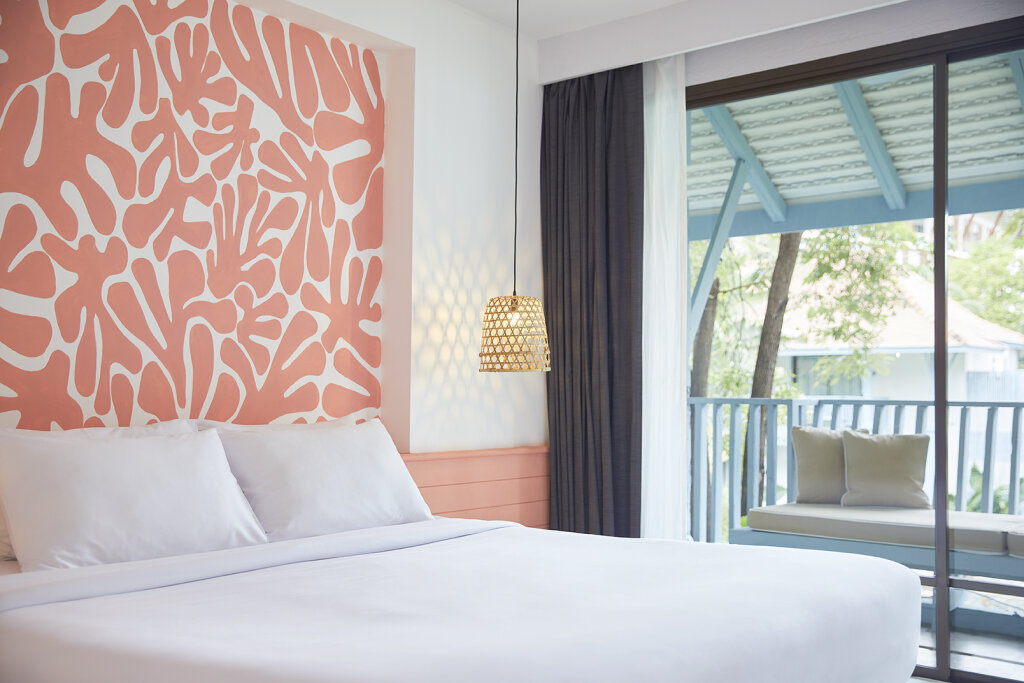 Supérieure double chambre avec balcon et Vue jardin The Peri Hotel Hua Hin - SHA PLUS