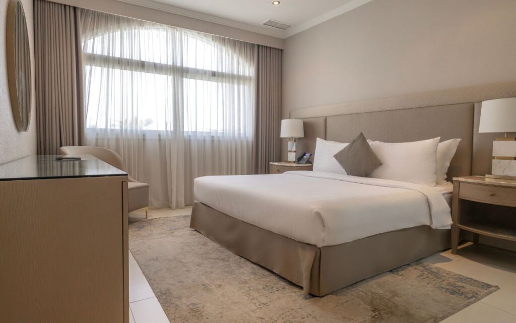 Люкс с 3 комнатами с красивым видом из окна Argan Al Bidaa Hotel and Resort , Kuwait