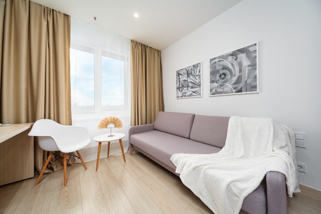 Komfort Apartment mit Stadtblick Na Prospekte Andropova 10 Etazh 15 Apartments