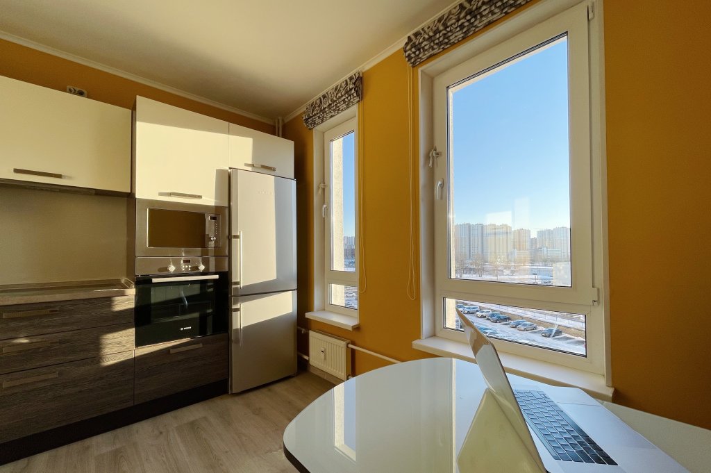1 Bedroom Double Apartment with balcony and with city view Merino Home Yellow Apartments