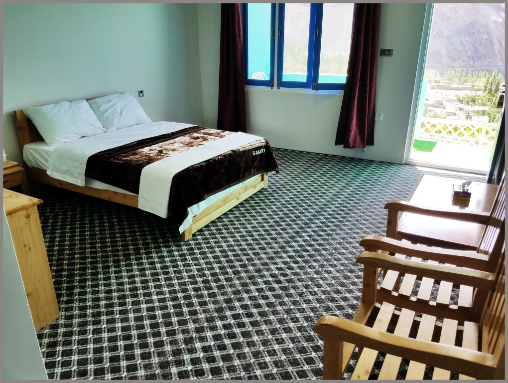 Standard Doppel Zimmer mit Balkon Hotel Mountain Lodge Skardu