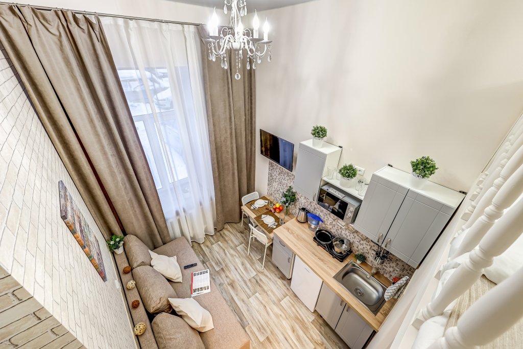 Monolocale duplex Yevrostudii Na Narvskoy Apartments