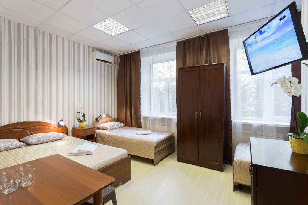 Standard Quadruple room with view Dinastiya Lefortovo Hotel