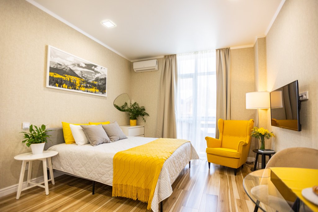 Double studio avec balcon et Vue montagne Hello Yellow Aparts Apartments