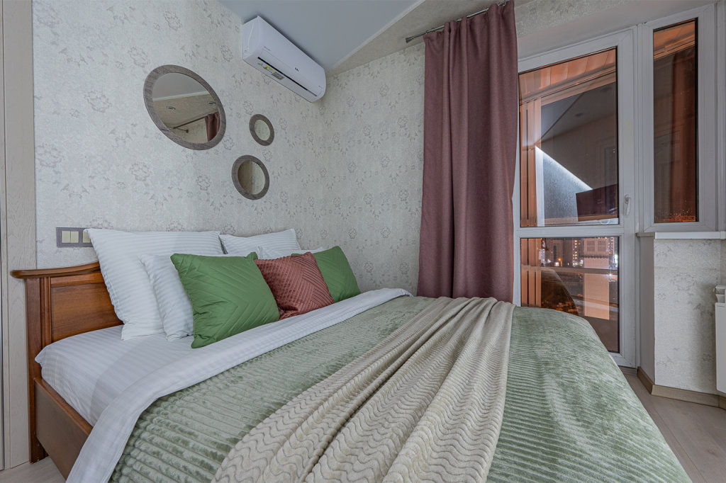 Suite con balcón y con vista Premium Klassa S Dzhakuzi, Saunoy I Panoramnym Vidom Flat