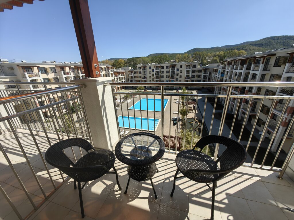 Économie double chambre avec balcon et Avec vue Holiday House Apartments