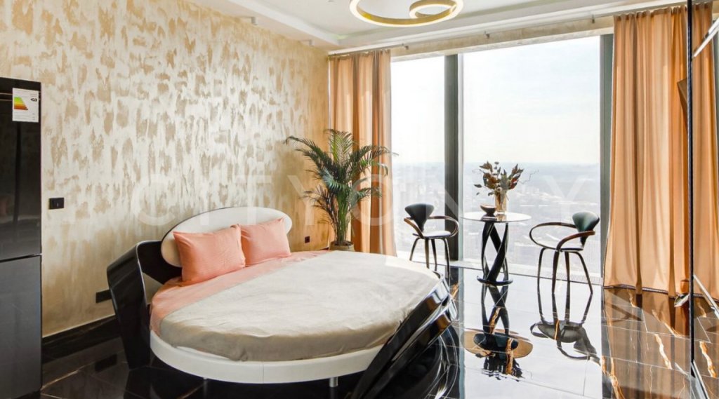 Двухместный люкс c 1 комнатой с красивым видом из окна InPremium Москва-Сити Апарт-Отель
