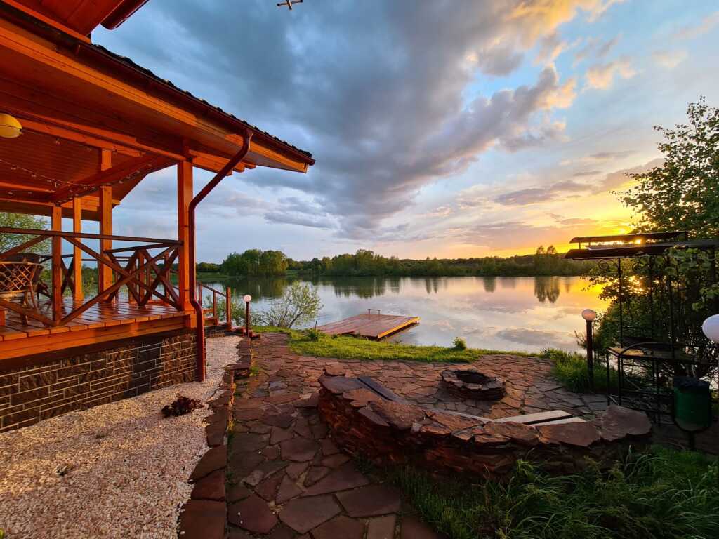 Chalet 1 Schlafzimmer mit Blick Baza Otdykha Osobennoye Mesto Aleshkiny Prudy