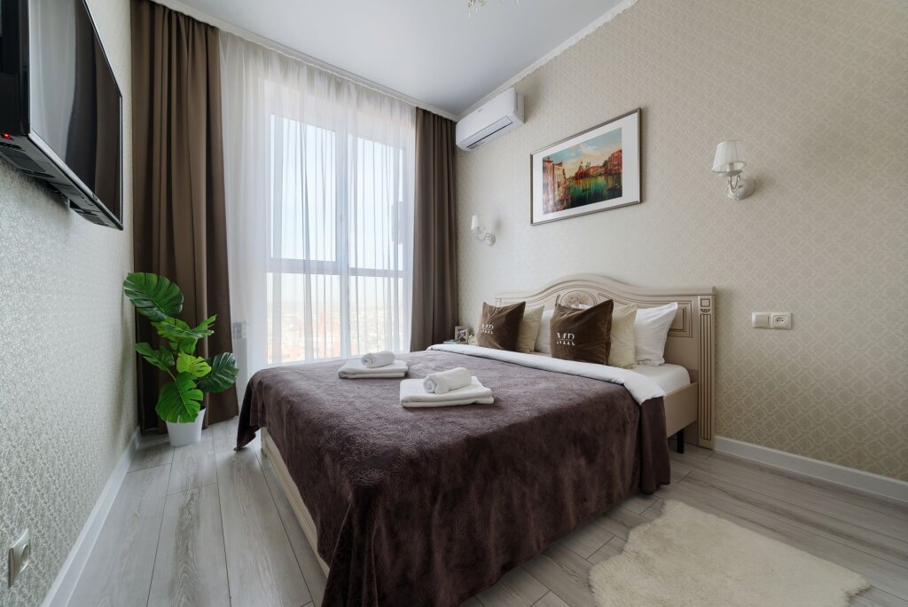 Premium Apartment 2 Schlafzimmer mit Blick Zhk Romanov Apartments