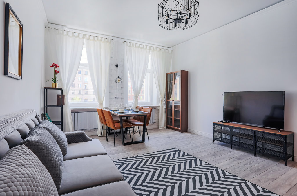 Apartment 2 Schlafzimmer mit Blick Apart-Otel Let Your Flat Rimskogo-Korsakova Apart-Hotel