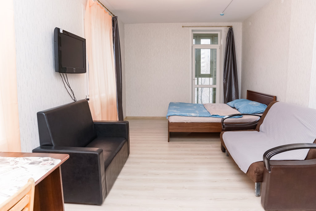 Apartamento 2 dormitorios con balcón y con vista V Tsentre Goroda Apart-Hotel