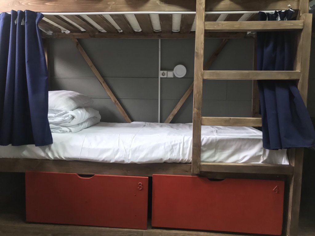 Кровать в общем номере (мужской номер) LV.HOSTEL