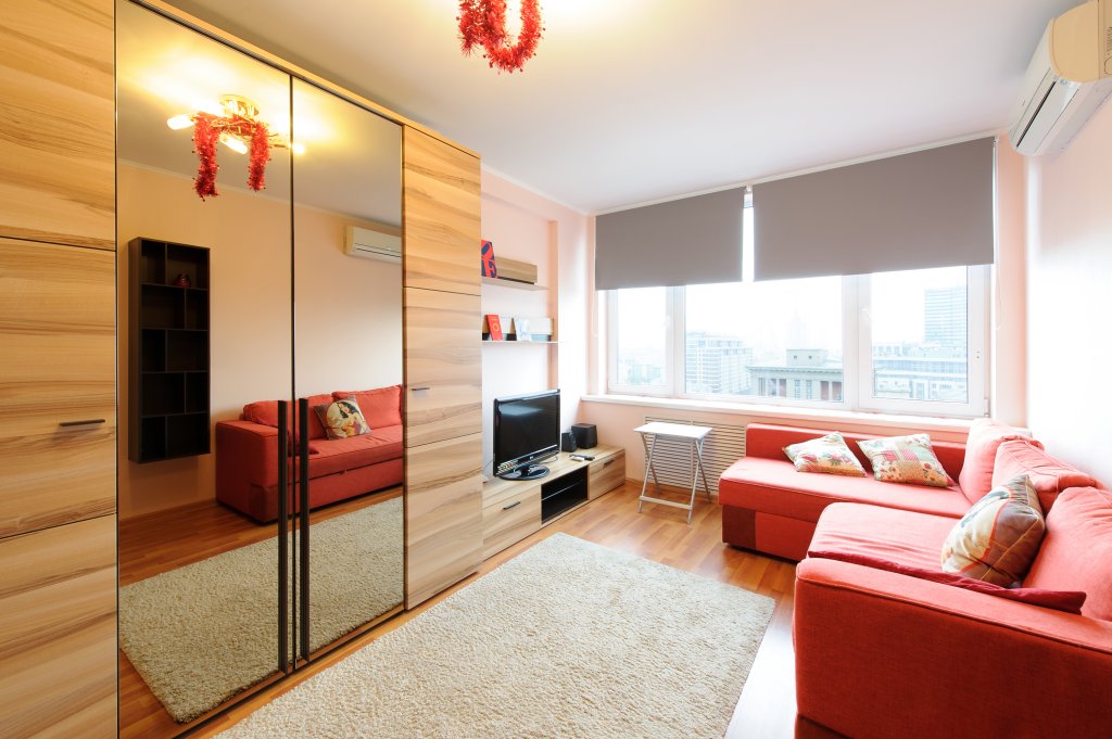 Superior Quadruple room with view Noviy Arbat 10 Apartments